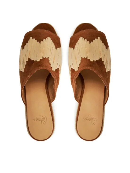 Castañer Espadryle Eleo/186 023437 Brązowy