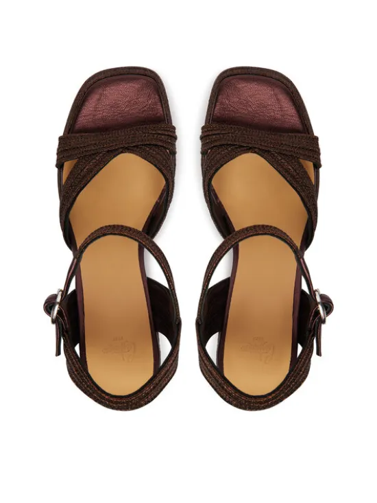 Castañer Espadryle Valle 23116 Brązowy