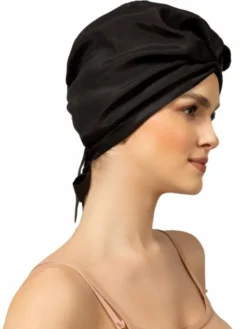Cat&Cat Jedwabny turban wiązany maxi comfort Turban do włosów