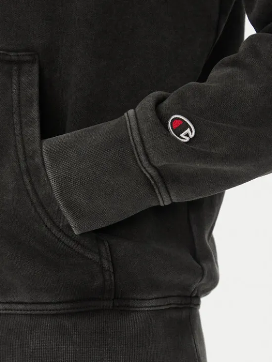 Champion Bluza 221176 Czarny Regular Fit