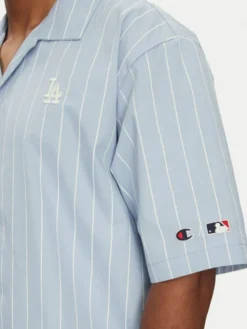 Champion Koszula 221041 Granatowy Regular Fit