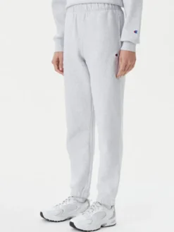 Champion Spodnie dresowe 117872 Szary Slim Fit