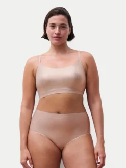 Chantelle Figi klasyczne z wysokim stanem Soft Stretch C11DC7 Beżowy