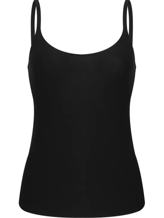 Chantelle Top Soft Stretch C10620 Czarny Slim Fit