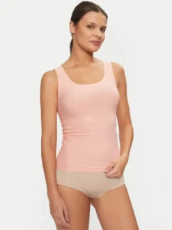Chantelle Top Soft Stretch C26460 Pomarańczowy Regular Fit