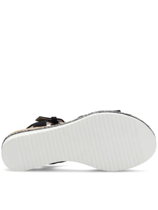Clara Barson Espadryle WS2189-15 Czarny
