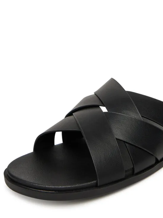 Clara Barson Klapki WS2520-03 Czarny