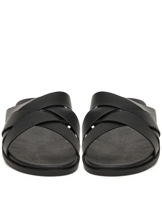 Clara Barson Klapki WS2520-03 Czarny