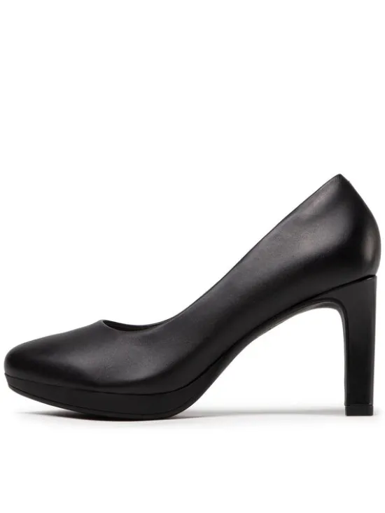 Clarks Czółenka Ambyr Joy 261577644 Czarny