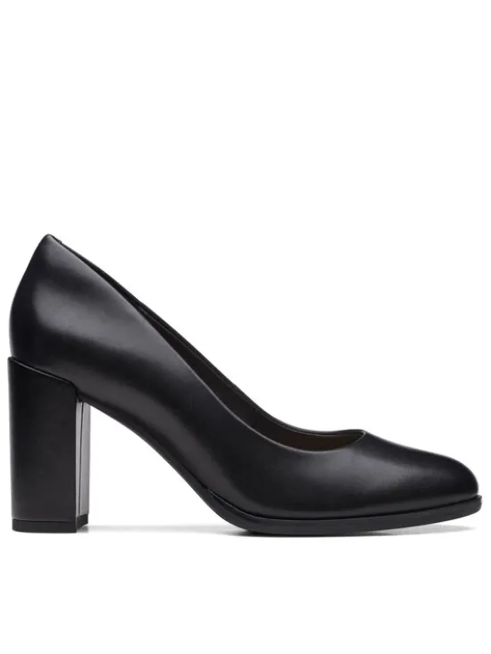 Clarks Czółenka Freva85 26170968 Czarny