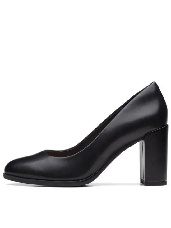 Clarks Czółenka Freva85 26170968 Czarny