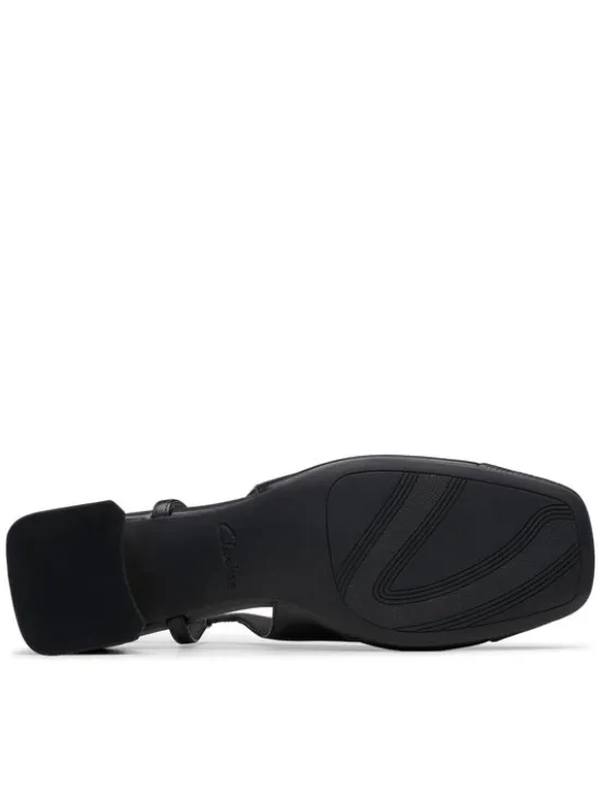 Clarks Czółenka Nyta45 Sling 26181320 Czarny
