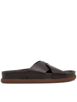 Clarks Klapki Torford Cross 26180888 Brązowy
