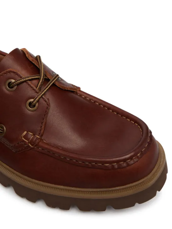 Clarks Loafersy Cleyhill Boat 26186176 Brązowy