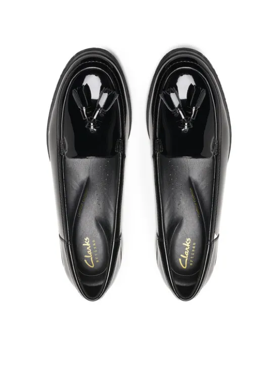 Clarks Loafersy Havisham Edge 26178704 Czarny