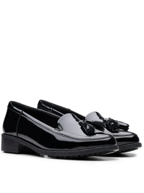 Clarks Loafersy Havisham Edge 26178704 Czarny