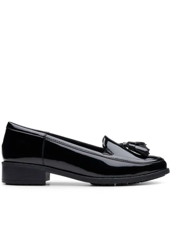 Clarks Loafersy Havisham Edge 26178704 Czarny