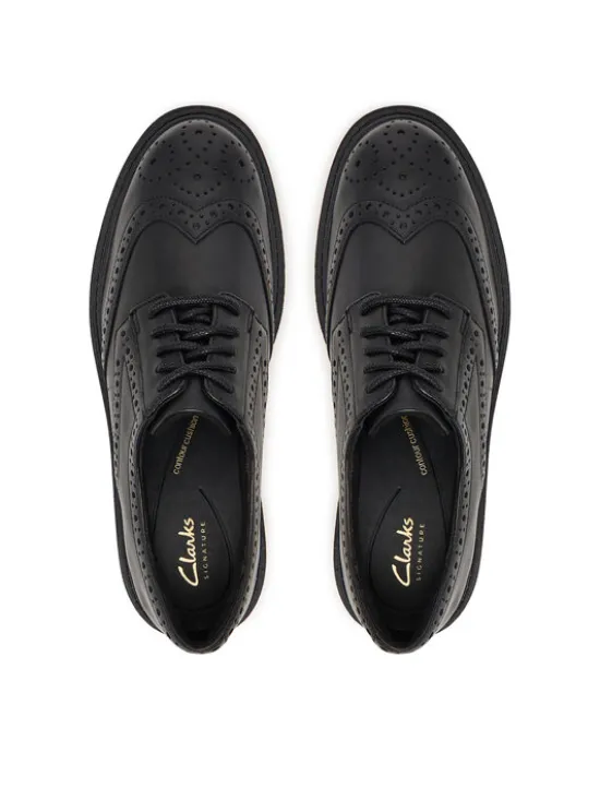 Clarks Oxfordy Orinoco3 Derby 26183170 Czarny