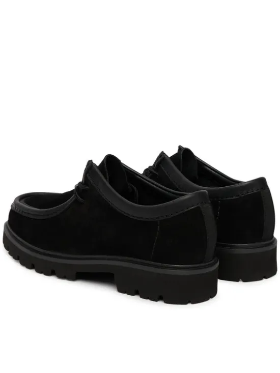 Clarks Półbuty Cleyhill Seam 26186418 Czarny