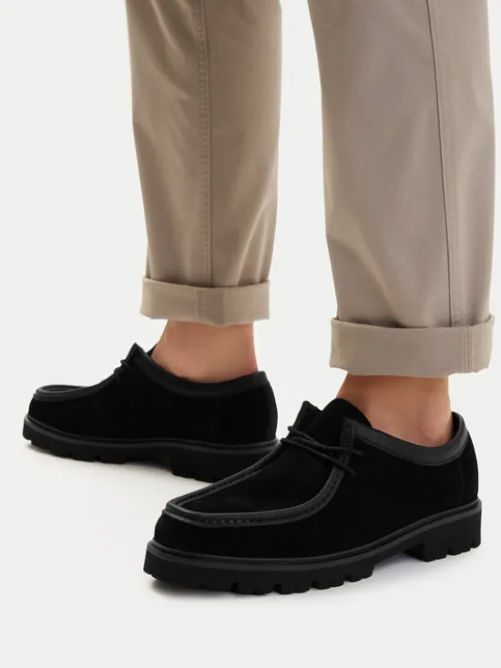 Clarks Półbuty Cleyhill Seam 26186418 Czarny