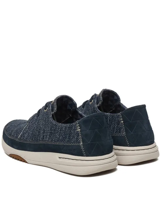 Clarks Półbuty Easeway Lace 26187413 Granatowy