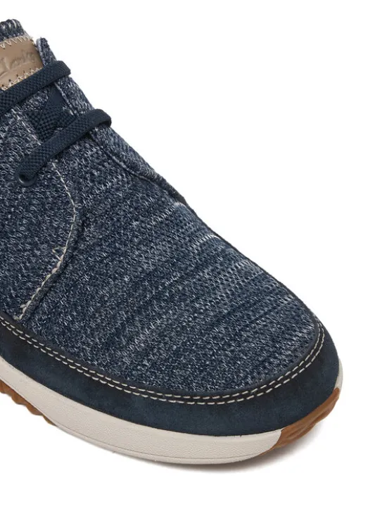 Clarks Półbuty Easeway Lace 26187413 Granatowy
