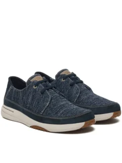 Clarks Półbuty Easeway Lace 26187413 Granatowy