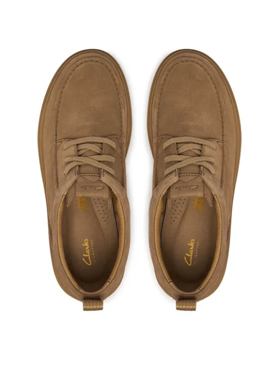 Clarks Półbuty Polden Moc 26186452 Beżowy