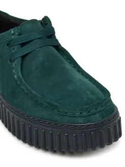 Clarks Półbuty Torhill Bee 26327769 Zielony