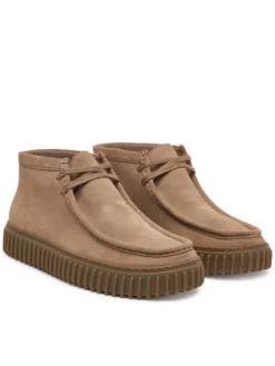 Clarks Półbuty Torhill Hi 26327244 Beżowy