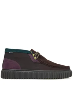Clarks Półbuty Torhill Hi GTX GORE-TEX 26327980 Brązowy