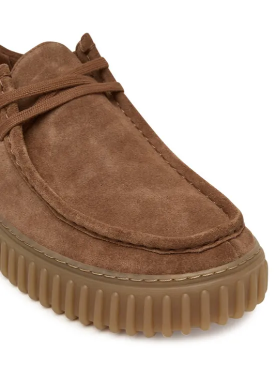 Clarks Półbuty Torhill Lo 26187376 Brązowy