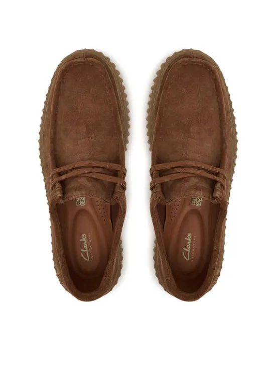 Clarks Półbuty Torhill Lo 26187376 Brązowy