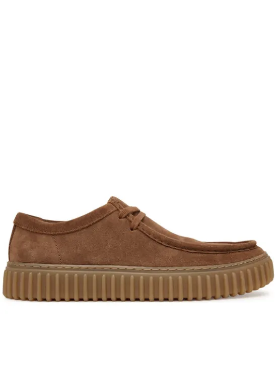 Clarks Półbuty Torhill Lo 26187376 Brązowy