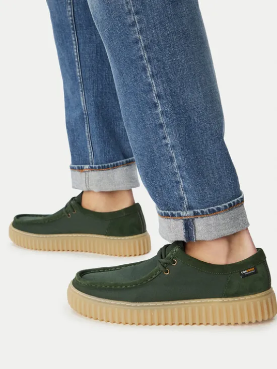 Clarks Półbuty Torhill Lo 26186160 Zielony