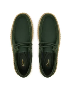 Clarks Półbuty Torhill Lo 26186160 Zielony