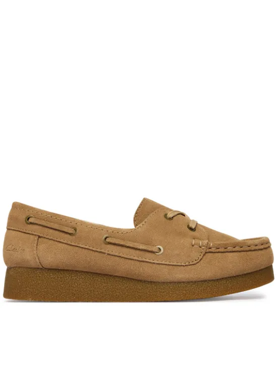 Clarks Półbuty WallabeeEVOSea 26186339 Brązowy