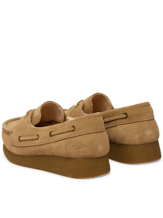 Clarks Półbuty WallabeeEVOSea 26186339 Brązowy