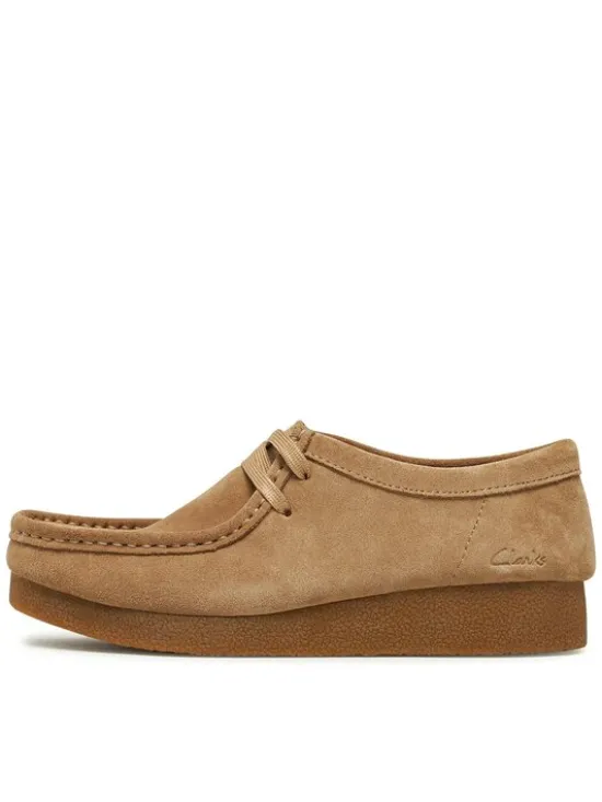 Clarks Półbuty WallabeeEvoSh 261747474 Beżowy