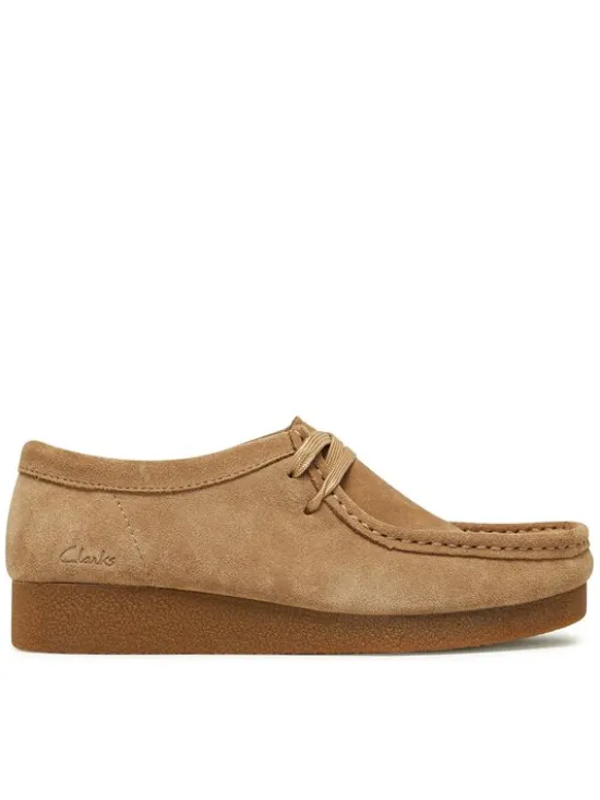 Clarks Półbuty WallabeeEvoSh 261747474 Beżowy