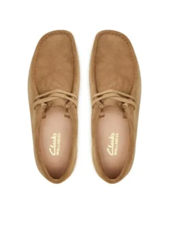Clarks Półbuty WallabeeEvoSh 261747474 Beżowy