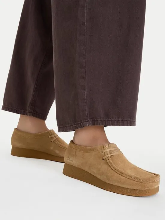 Clarks Półbuty WallabeeEvoSh 261747474 Beżowy