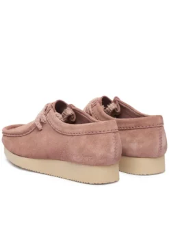 Clarks Półbuty Wallabee Lite. 26328429 Różowy