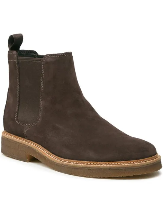 Clarks Sztyblety Clarkdale Easy 261735367 Brązowy