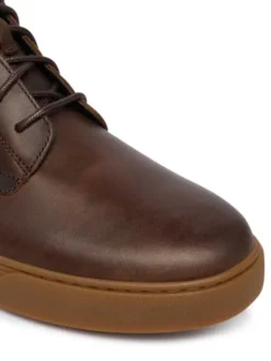 Clarks Trzewiki Lydford Mid 26327459 Brązowy ciemny