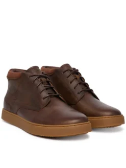Clarks Trzewiki Lydford Mid 26327459 Brązowy ciemny