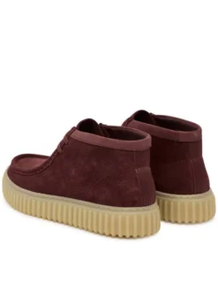 Clarks Trzewiki Torhill Hi 26183423 Bordowy
