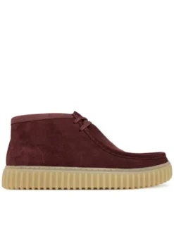 Clarks Trzewiki Torhill Hi 26183423 Bordowy