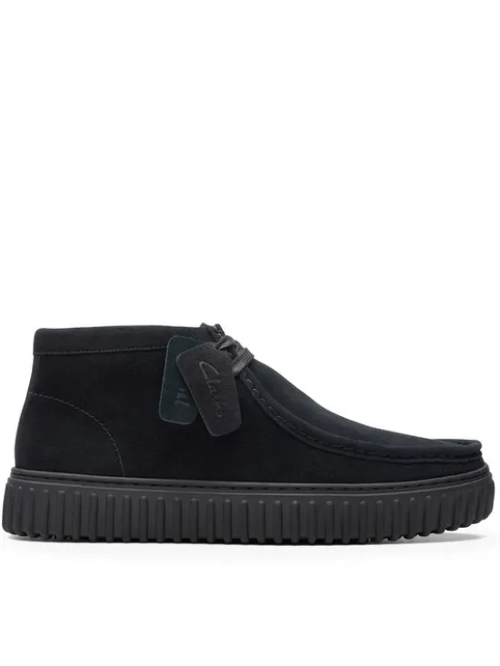 Clarks Trzewiki Torhill Hi 26173664 Czarny
