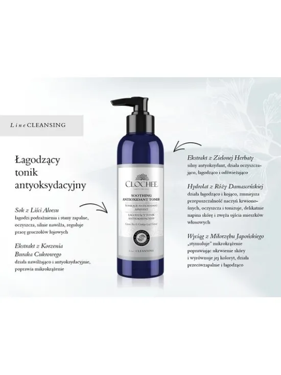 Clochee Soothing Antioxidant Toner Tonik